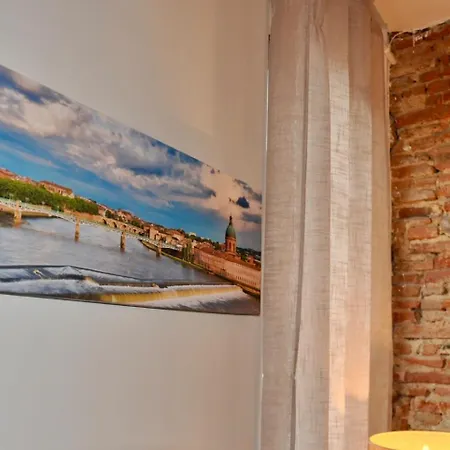 アパート Le Charme D'arnaud Hypercentre Wifi Accueil Gratuit H24 トゥールーズ