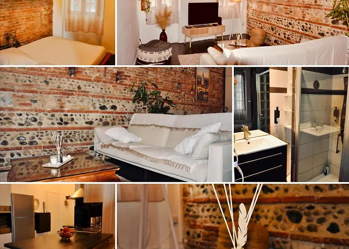 Apartmán Le Charme D'arnaud Hypercentre Wifi Accueil Gratuit H24 Toulouse